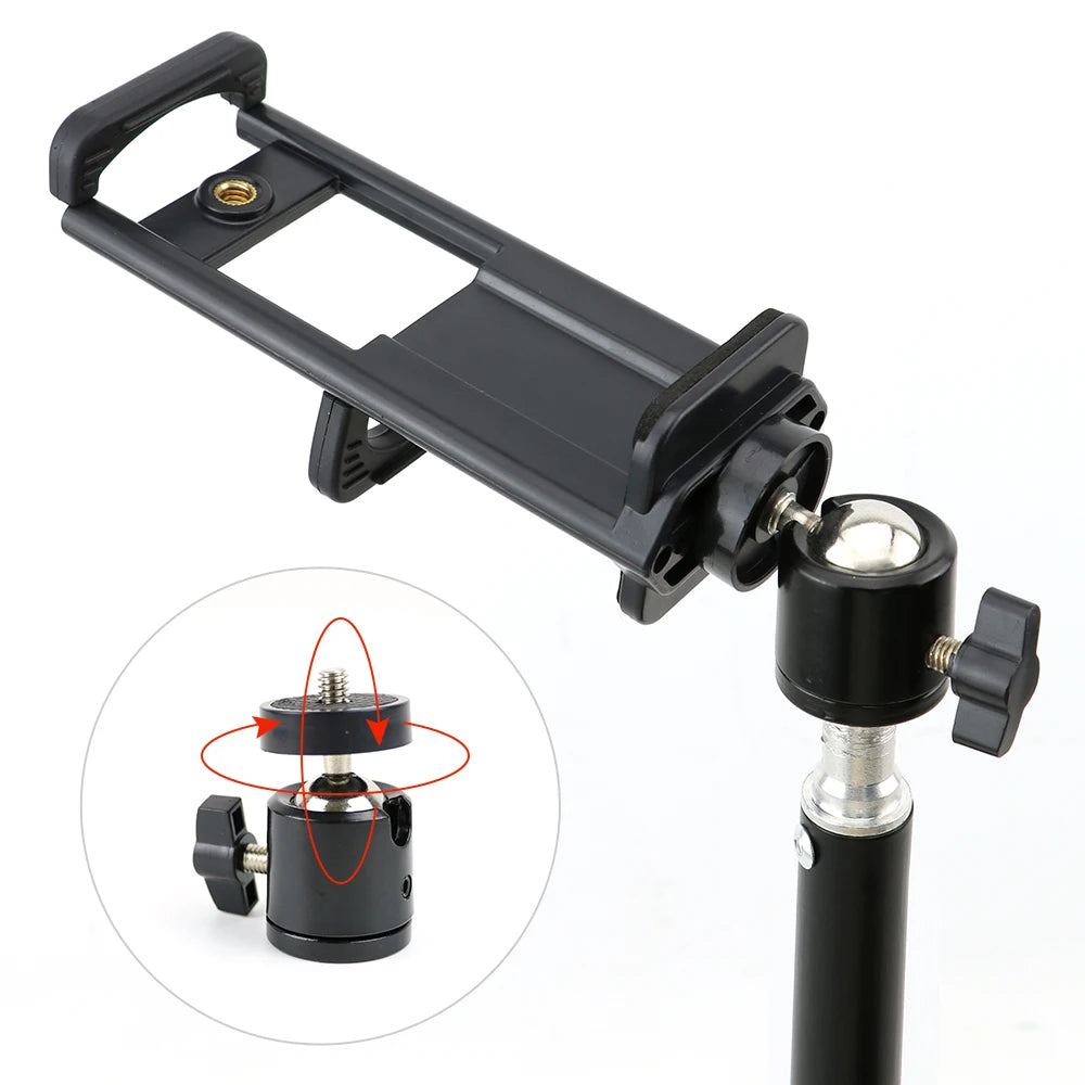 Adjustable Tripod Floor Stand Tablet Holder Stand for 4-11 Inches Tablet Smartphones Mount Lazy Holder Bracket Support for Ipad