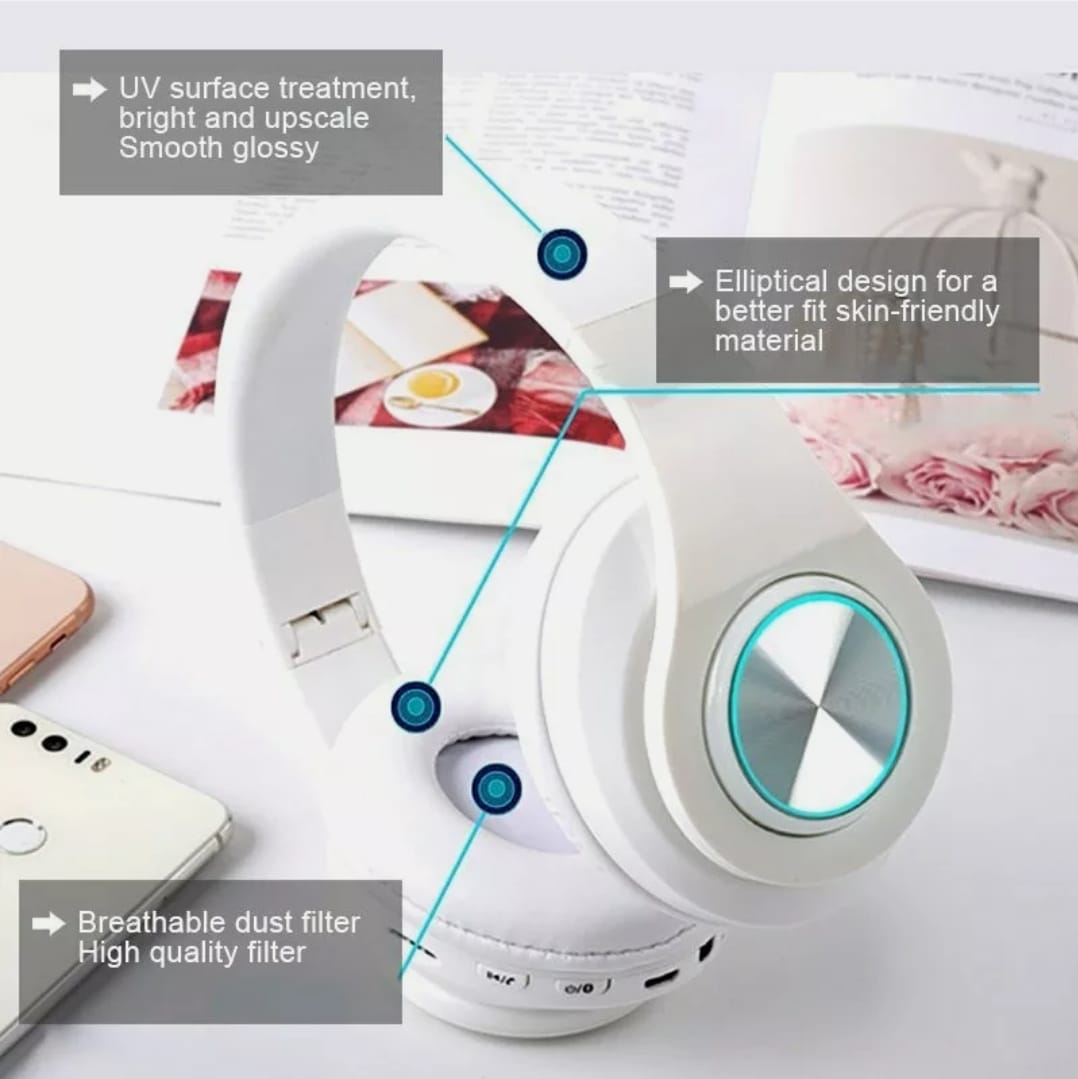 Headphones Z10 Color Changing Bluetooth